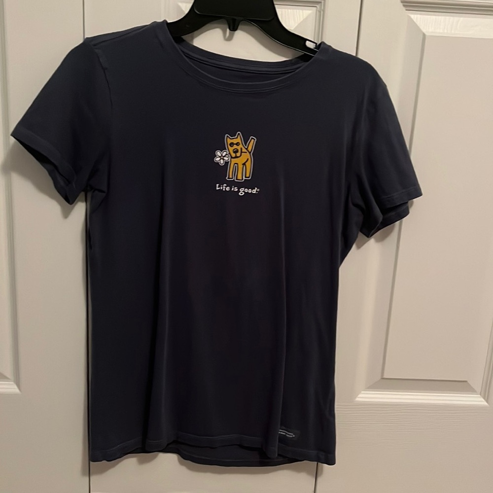 Women’s Life is Good Crusher Tee